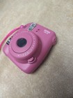 Fujifilm Instax Mini 9 Instant Film Camera - Pink -works - Missing Battery Cover