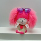 Clean Poochie 1982 1983 Dog Stamper Bright Pink White Puppy Vintage Mattel Stamp