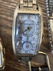 Rare Vintage Gold Filled Wrist Watch Lot Plus Pocket Watch Look