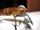 Rare Vintage Paul Bunyan 1938 Electro Lure Fishing Lure  Translucent 