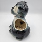 Vintage 40 s Unmarked Bulldog Boxer Dog Pottery 5 75  Planter