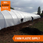 Panda Film 8 Mil Light Deprivation 100  Blackout Greenhouse Plastic Sheeting