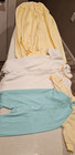 Vtg 60s 70s Baby Infant Clothes Lot Embroidered Pamkin Obion Gowns Onsies Usa