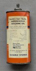 Vintage Gambles Household Machine Oil Lead Top Handy Oiler 4oz Oil Can