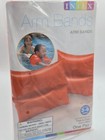 Intex Inflatable Arm Bands Bright Orange 7 5  X 7 5  59640as - Brand New