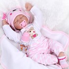 22  Reborn Baby Dolls Realistic Vinyl-silicone Soft Handmade Newborn Doll Gift