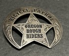 Vintage Obsolete Or Oregon Rough Riders Bicycle Patrol Sterling Silver  kp