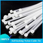 100-1000pcs Heavy Duty 8  12  18  24  Nylon Plastic Cable Wire Zip Ties Wrap Us