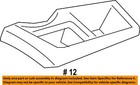 Gm Oem 13-15 Spark Ev Instrument Panel Components-applique Panel 95903701