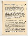 1957 Jul Doll Talk For Collectors Zine Antiques International Costumes Kimport