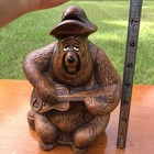 Walt Disney Productions Big Al Country Bear Jamboree Coin Bank 1970 s Nos Vtg