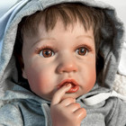 Realistic Reborn Baby Dolls Boy  22 Inches Realistic Newborn Soft Vinyl Baby Dol