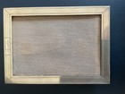 Antique Sterling Silver Picture Photo Frame  6 3 8    X 4 5 8    Monogrammed