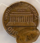 1970-d 1c Lincoln Cent Double-struck  2nd 85  Off-center Pcgs Ms62 Bn