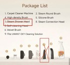 Uwant Carpet Cleaner Machine New  A Piece Of The Steamer Is Missing