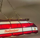 Budweiser Pool Table Light Vintage