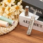 Gorgecraft Vintage Needle Storage Case Antique Silver Needles Tubes Toothpick Ke