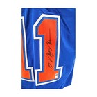 Mark Messier Oilers Autographed Signed Pro Style Blue Jersey - Size Small  cx 