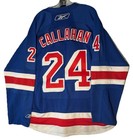 New York Rangers Ryan Callahan  24 Captain Jersey Nhl Xl Reebok Ccm Blue Euc