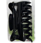 Lot Of 4 Scunci No Slip Grip All Day Hold Large Hair Jaw Clip 17186-a  Black