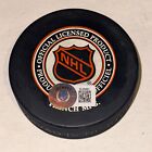 Bernie Federko Signed St  Louis Blues Puck Beckett Authenticated Bas