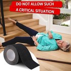 Safety Anti Slip Tape 4in 35ft Roll Non Skid Stairs Grip Boat Step Indoor Outdoo