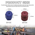 10 Pcs R134a Cap A c Cap  13mm   16mm Air Conditioning Service Ac System Char   