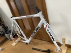 Look 585 Carbon Road Bike Frame Set Medium White Rim Brake Campagnolo Compatible