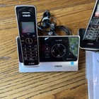 Vtech Ls6225-2 Dect 6 0 Digital Answering System Main Base  Extra And 2 Phones 