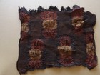 Rare Dida Handwoven Tie-dyed Kerchief  Cote D  Ivoire H  16 x W  12 1 2 