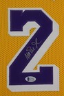 Magic Johnson Autographed   Framed Yellow Lakers Jersey Auto Beckett Coa 