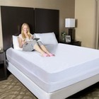 Zippered Mattress Encasement Waterproof Bed Bug Quilted Mattress Protector Cover