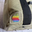 Vintage 1984 Apple Macintosh Computer Travel Bag Tote Carry Case Rainbow Logo