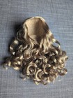 Truly Me 125 Wig Only D Blonde Curly Hair American Girl Doll Custom Replacement 