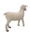 Hansa Lamb Life Size Plush Animal - With Defect - 30  L X 27  H - New