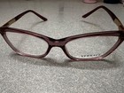 Versace Women  Mod 3186  Eyeglasses Transparent Violet 54-16-140 New No Case