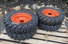 4-5 70-12 Galaxy Xd2010 Skid Steer Tires rims For Bobcat 440 443 453 463 s70