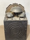Rare Antique French Morbier Clock Movement 3 Bells Quarter Strike