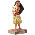     New Jim Shore Disney Figurine Moana Pua Best Friend Hibiscus Ocean Splash Pig