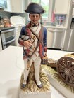 Porcelain Decanters American Revolution 2 Soldiers And Cannon Battle Of Concord