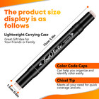180 Colors Alcohol Markers Set  Dual Tip Fine   Chisel Markers For Adult Colorin