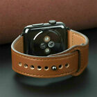For Apple Watch Leather Strap Iwatch Band Series 8 7 6 5 4 3 2 Se 38 40 42 44 Mm