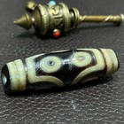 Tibetan Nepalese Himalayan Ancient Agate Old Dzi Talisman 7 Eye Bead Amulet 2