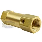 1 2  X 1 2 Inch Female Npt In Line Brass Compressed Air Check Valve Cil1212u
