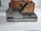 Hermann Schmidt Vo-4 Precision Grinding Vise With Wrench   Wood Box Toolmaker