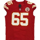Trey Smith Game Worn  10 19 25 Kansas City Chiefs Nike Nfl Jersey      Vs  Raiders