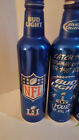Bud Light  four   4  Different  16 Oz Aluminum  top Open   Caps Empty