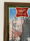 Miller High Life Beer Wildlife Series Mirror Sign   The Eagle   Limited Edition