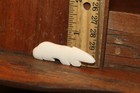 Carved Domesticated Bovine Cow Pendant Talisman Inuit