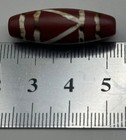 An Authentic Ancient Near Eastern Sassanian Carnelian Etched Agate Bead